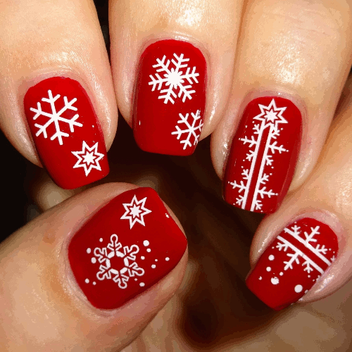Christmas Nail Arts 4