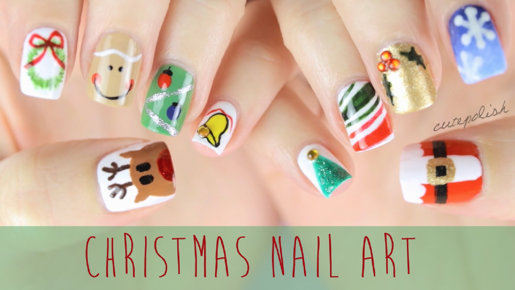 Best Designs For Christmas Nail Arts